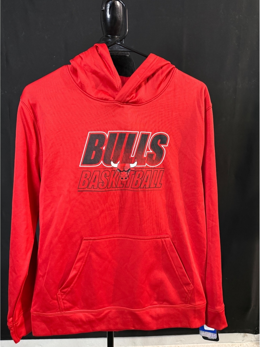 NBA Chicago Bulls Youth Hoodie Sweatshirt Red Size Large 14/16 NWT